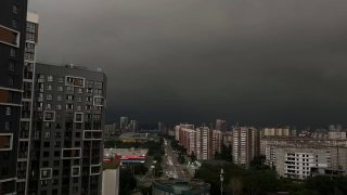 Екатеринбург накрыл лютый шторм