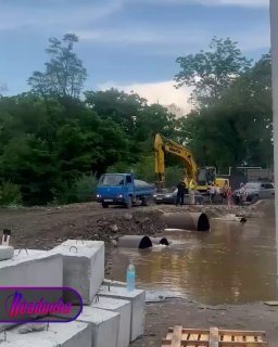 На восстановленной под Хабаровском дороге образовались пробки