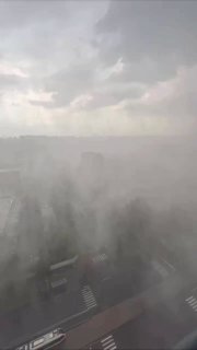 В Москву и Подмосковье обрушится ураган с градом и дождём