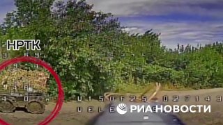 БПЛА "Южной" группировки уничтожили роботов-снабженцев ВСУ под Краматорском