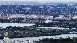 Нанесение ударов авиабомбами ФАБ с УМПК по целям на правом берегу Херсона