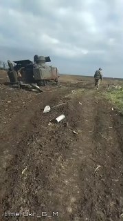 Уничтожен голландский БТР YPR-765 ВСУ на одном из направлений СВО