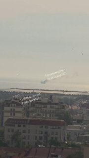 В Одесской бухте произошел прилет по торговому судну
