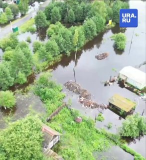 В Свердловской области из-за паводка введен режим ЧС и затоплено более 1100 домов
