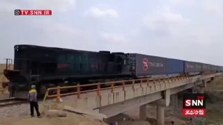 Восстановление моста в Иране открыло путь для китайских грузовых поездов