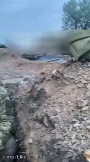 Поражение позиций и укрытий ВСУ снарядами из РСЗО "Град" на одном из направлений СВО