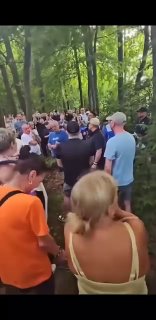 В Шотландии митинги против миграции проходят в лесах во избежание конфликтов с полицией