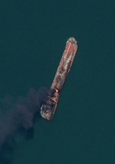 Спутниковые снимки подтверждают сокращение судоходства в Азовском море после ударов БПЛА