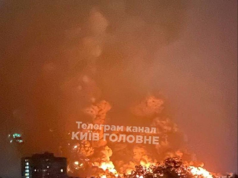 Массированный ракетный удар по Киеву с применением гиперзвуковых ракет «Циркон»