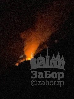 Ночные удары «Гераней» по Запорожью: на месте попаданий возникли пожары