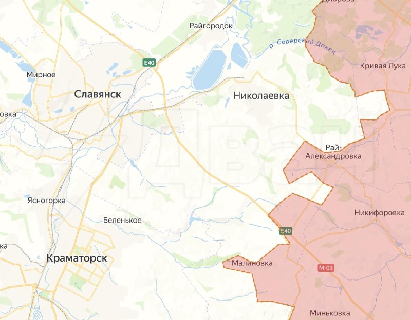 ВС РФ продвинулись в районе Рай-Александровки на Славянском направлении