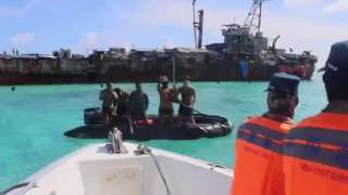 Столкновение береговой охраны Китая и ВМФ Филиппин в Южно-Китайском море