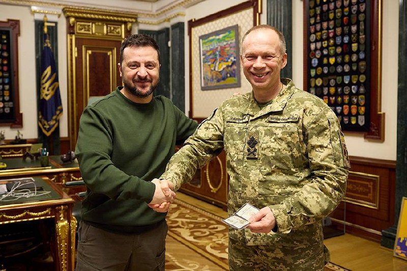 Прощальное обращение экс-главкома ВСУ Сырского