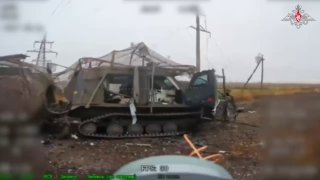 Российские войска уничтожили редкий шведский БТР Viking