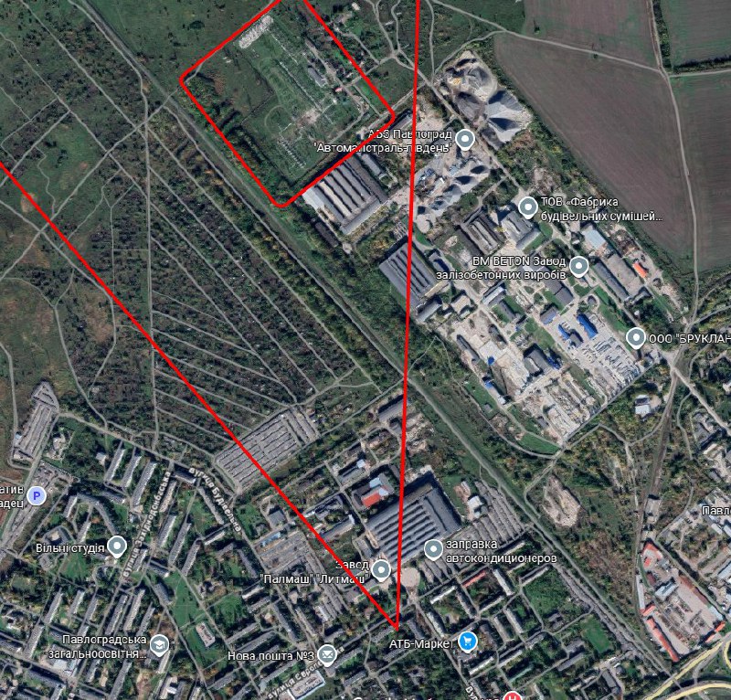 Удар в Павлограде привел к обесточиванию города и района