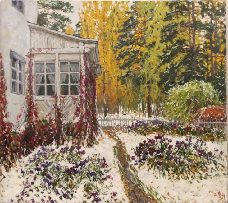 Новое стихотворение Лары Мишановой "Ноябрь горчит... А завтра будет снег"