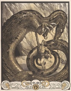 Иллюстрация к «Кольцу Нибелунга»