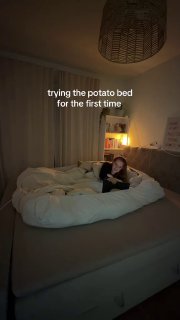 TikTok-тренд "картофельная кровать" помогает бороться с бессонницей