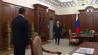 Встреча Путина с председателем ФНПР