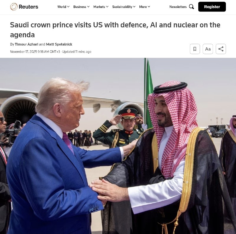 Саудовская Аравия и США обсуждают ядерную энергетику и поставки чипов