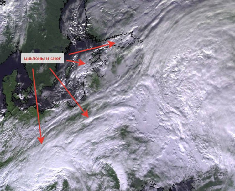 В Петербург надвигается снегопад