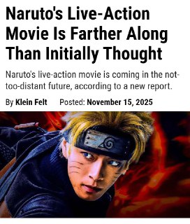 Голливуд снимает фильм по «Наруто»