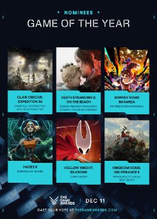 Номинанты на The Game Awards 2025