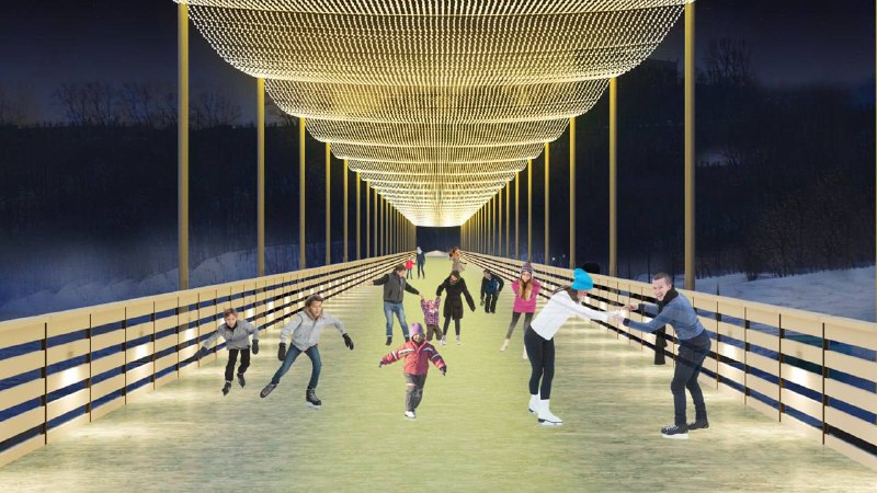 В Москве готовятся к открытию самого длинного катка