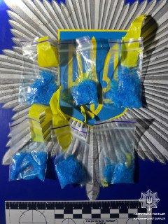 В Житомире задержали парня с наркотиками в цветах украинского флага