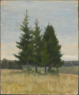 Анализ картины Виктора Васнецова «Семья елок»