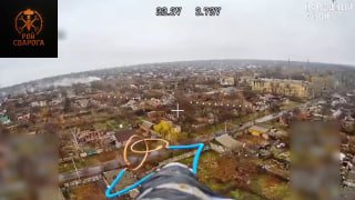 Уничтожение техники ВСУ в Константиновке