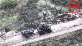 Украинский боец оставлен товарищем в плену