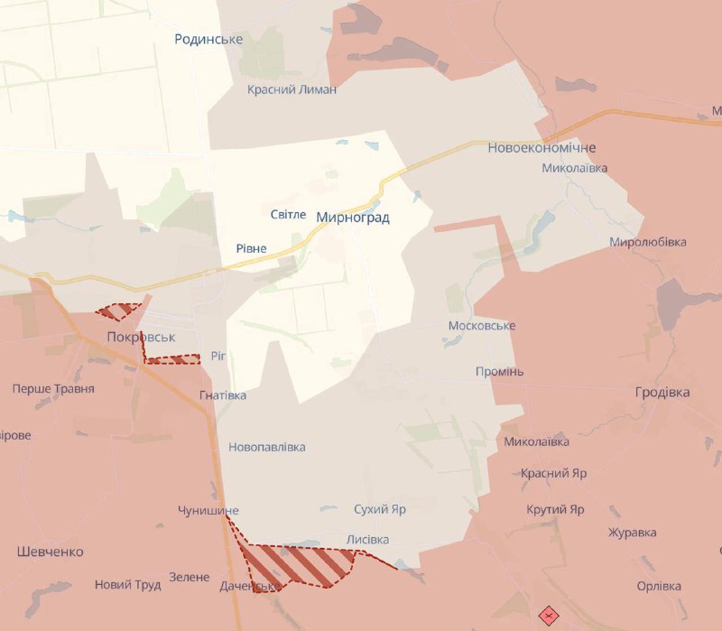 Ситуация на фронте: российские войска продвинулись в районе Покровска