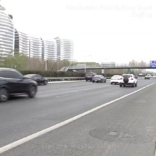 В Пекине за одну ночь заменили 2,4 км участка кольцевой дороги