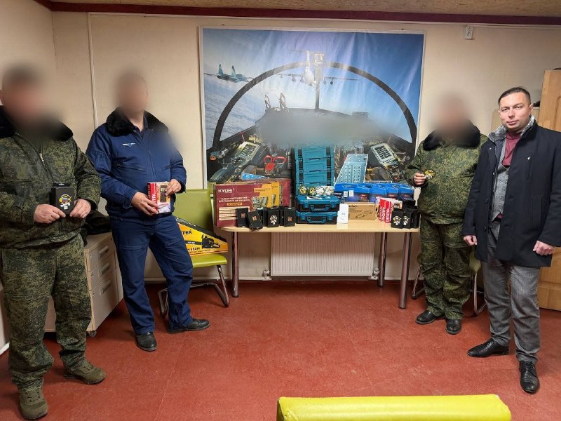 Военнослужащим передана помощь от подписчиков и спонсоров