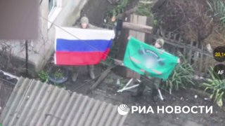 Российские военные в Ровном, ДНР