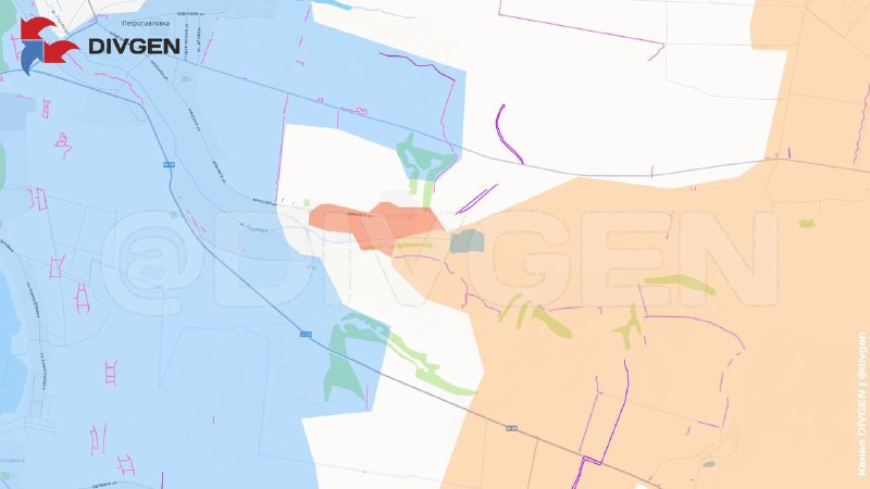 Продвижение российских войск на фронте