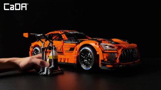 Китайский аналог LEGO Technic: масштабная модель Mercedes-AMG GT3