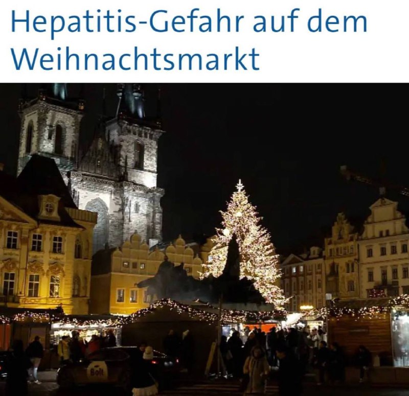 В Чехии масштабная вспышка гепатита А: десятки погибших и тысячи заболевших