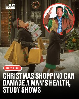 Новогодний шопинг вреден для мужского здоровья