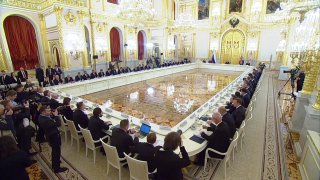 Обсуждение национальных проектов в Кремле