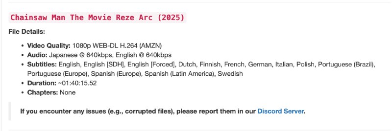 Вышел аниме-фильм «Человек-Бензопила: Резе»