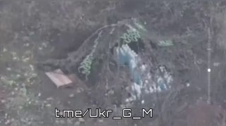 Уничтожение склада ВСУ дронами в Северском направлении