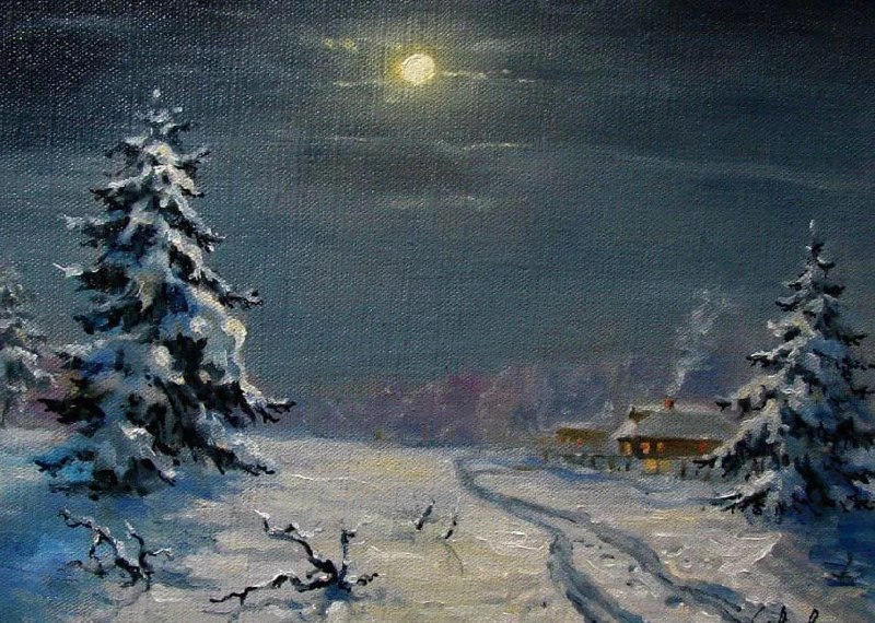 Опубликовано стихотворение Дмитрия Мережковского "О, бледная луна"