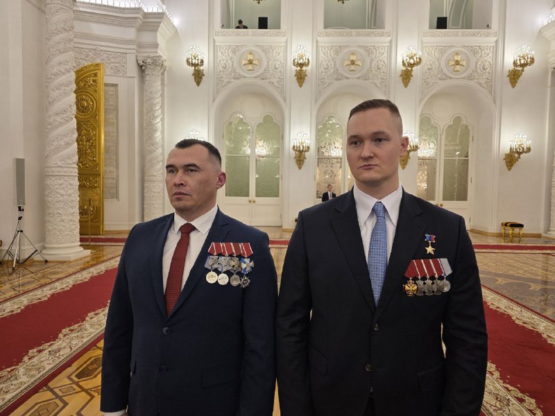 В Кремле чествуют ветеранов ЧВК Вагнер