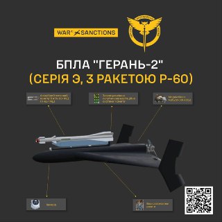 Россия адаптировала ракету Р-60 для установки на дрон «Герань-2»