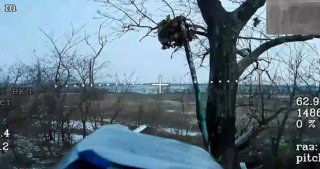 Обстрел позиций ВСУ на Запорожском направлении