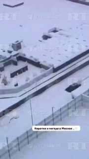 В Подмосковье автомобили застряли в сугробах из-за сильного снегопада