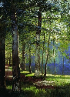 Анализ картины "Парк" Андрея Шильдера