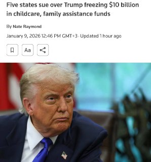 Штаты США подали в суд на Трампа из-за заморозки финансирования программ поддержки семей